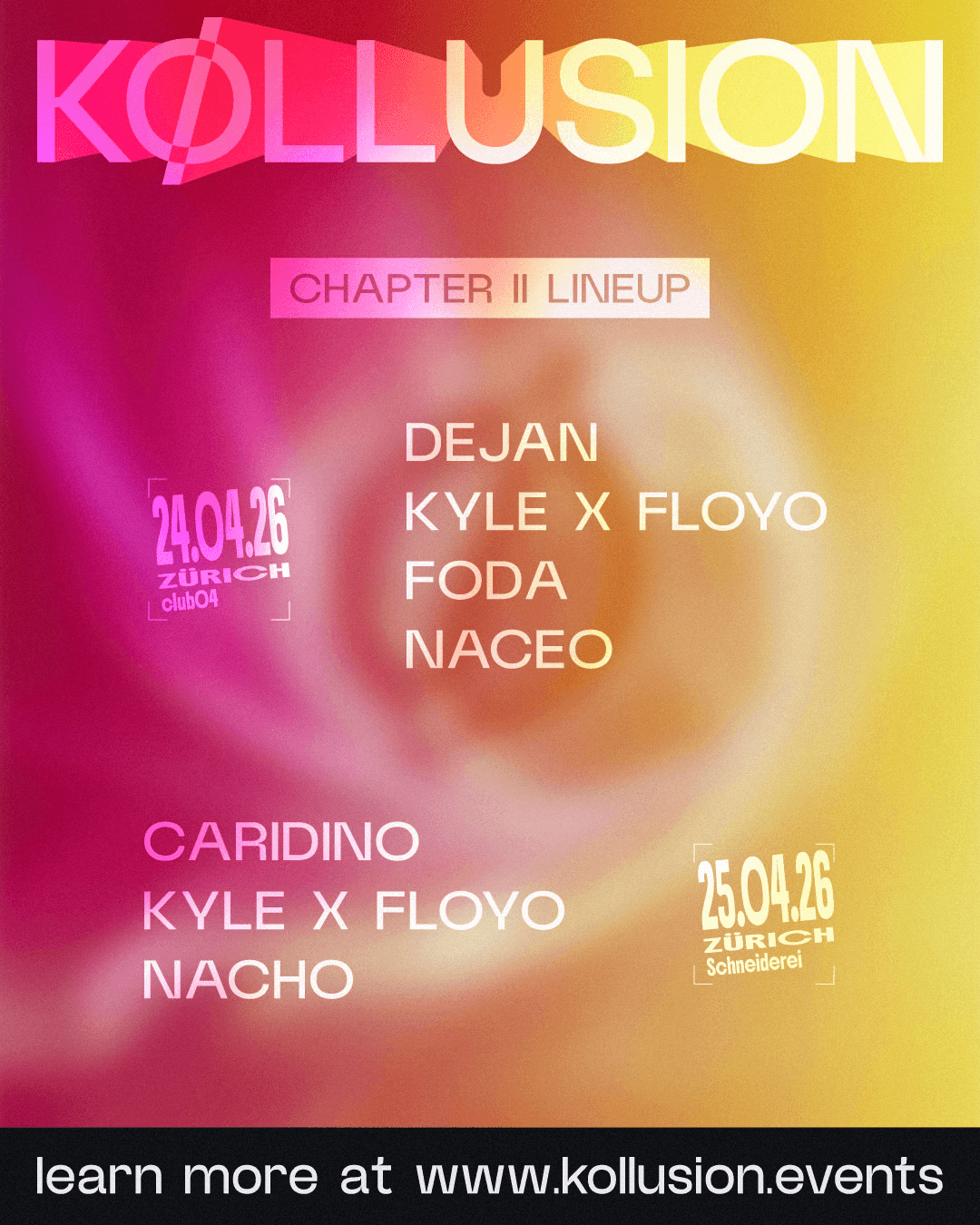 Chapter II: The Aurora - Day 2 Flyer 2