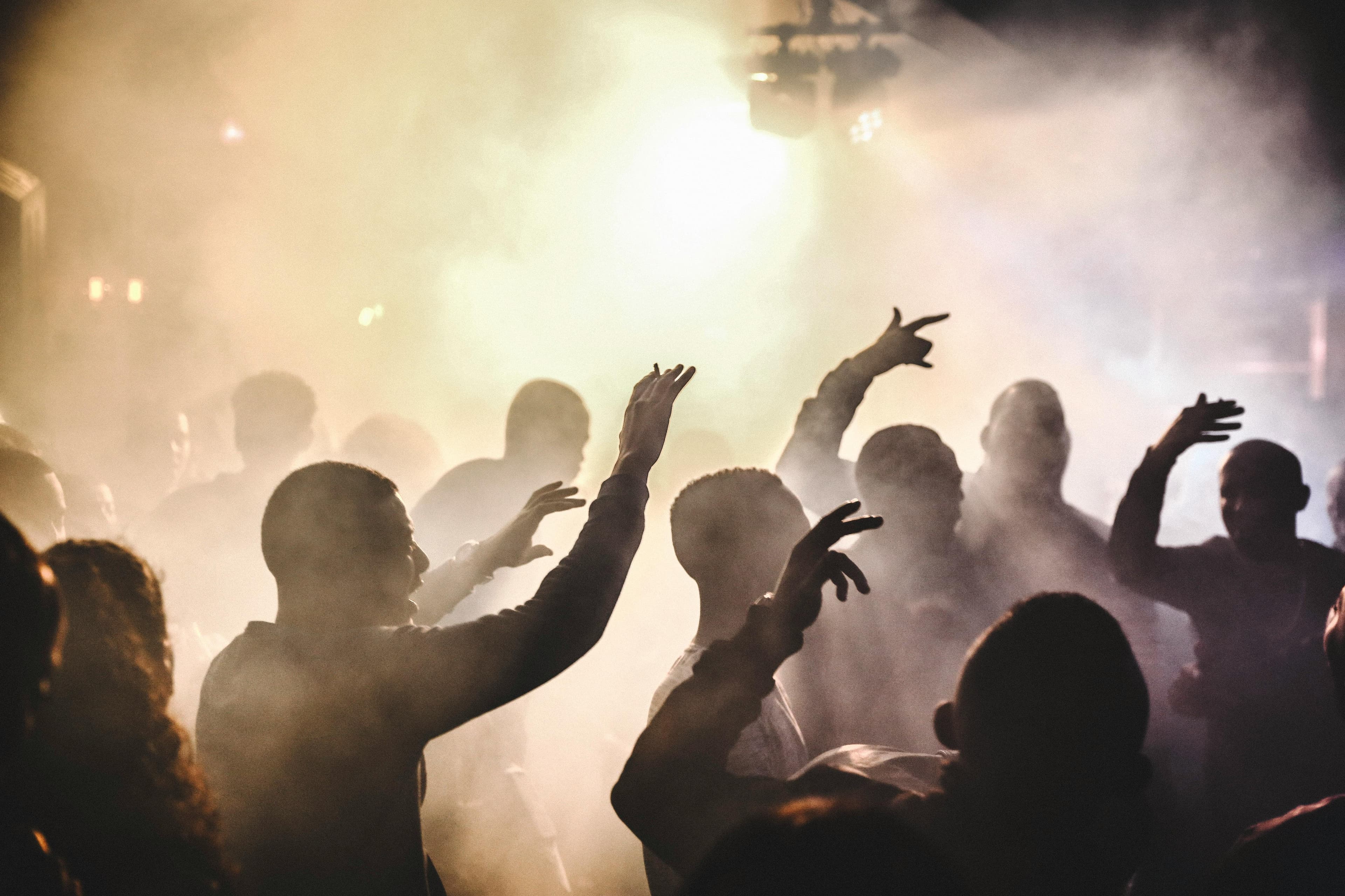 Community members connecting through music